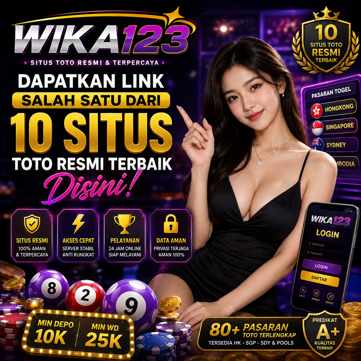 WIKA123: Dapatkan Link Salah Satu Dari 10 Situs Toto Resmi Terbaik Disini